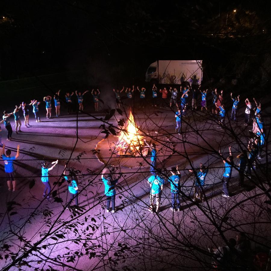 蓬萊生態農場仙山民宿 Nanzhuang Bagian luar foto