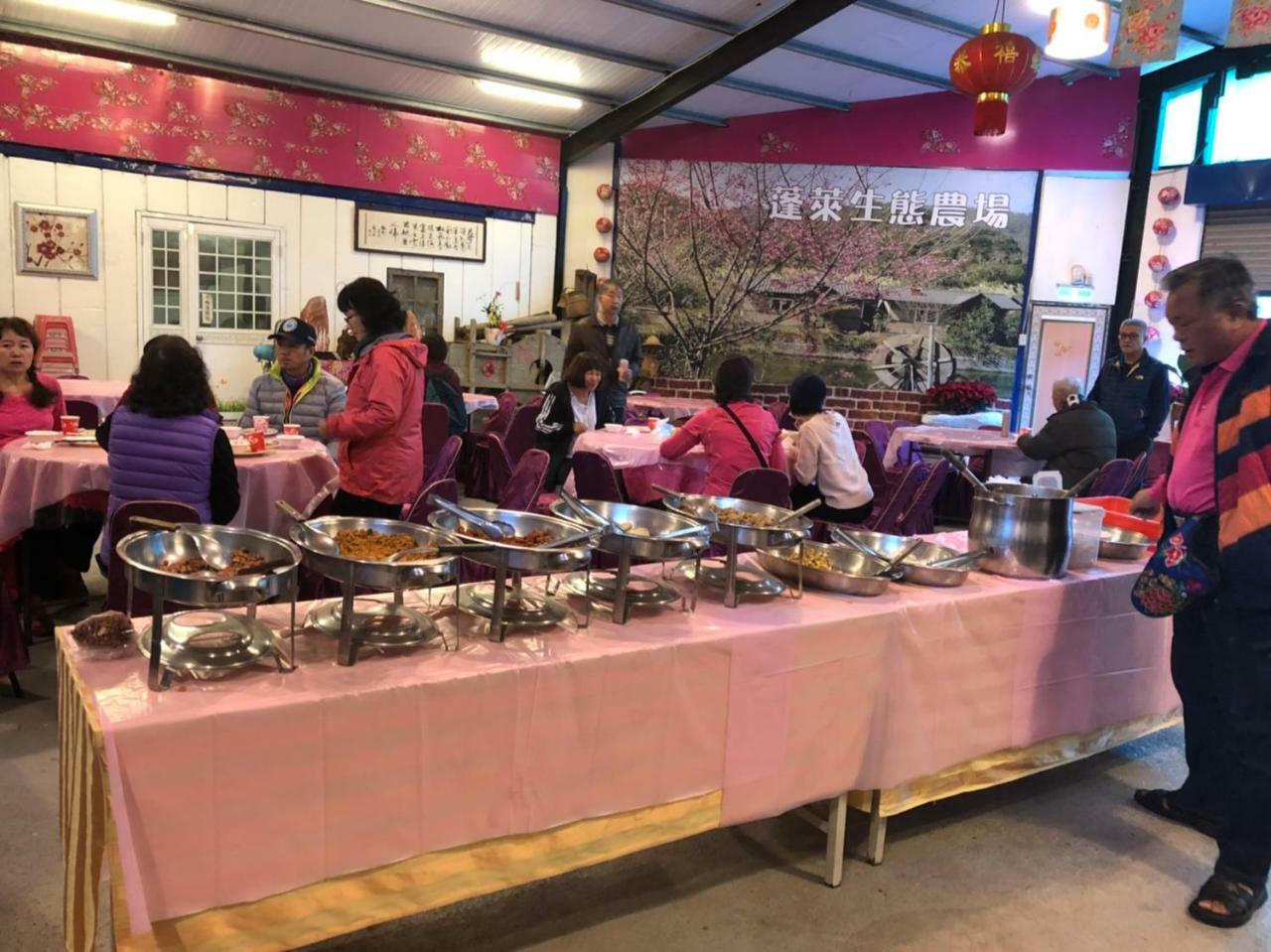 蓬萊生態農場仙山民宿 Nanzhuang Bagian luar foto